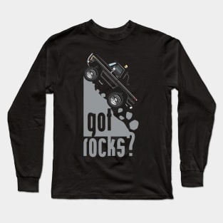 Got Rocks- Muticolor and Grey Long Sleeve T-Shirt